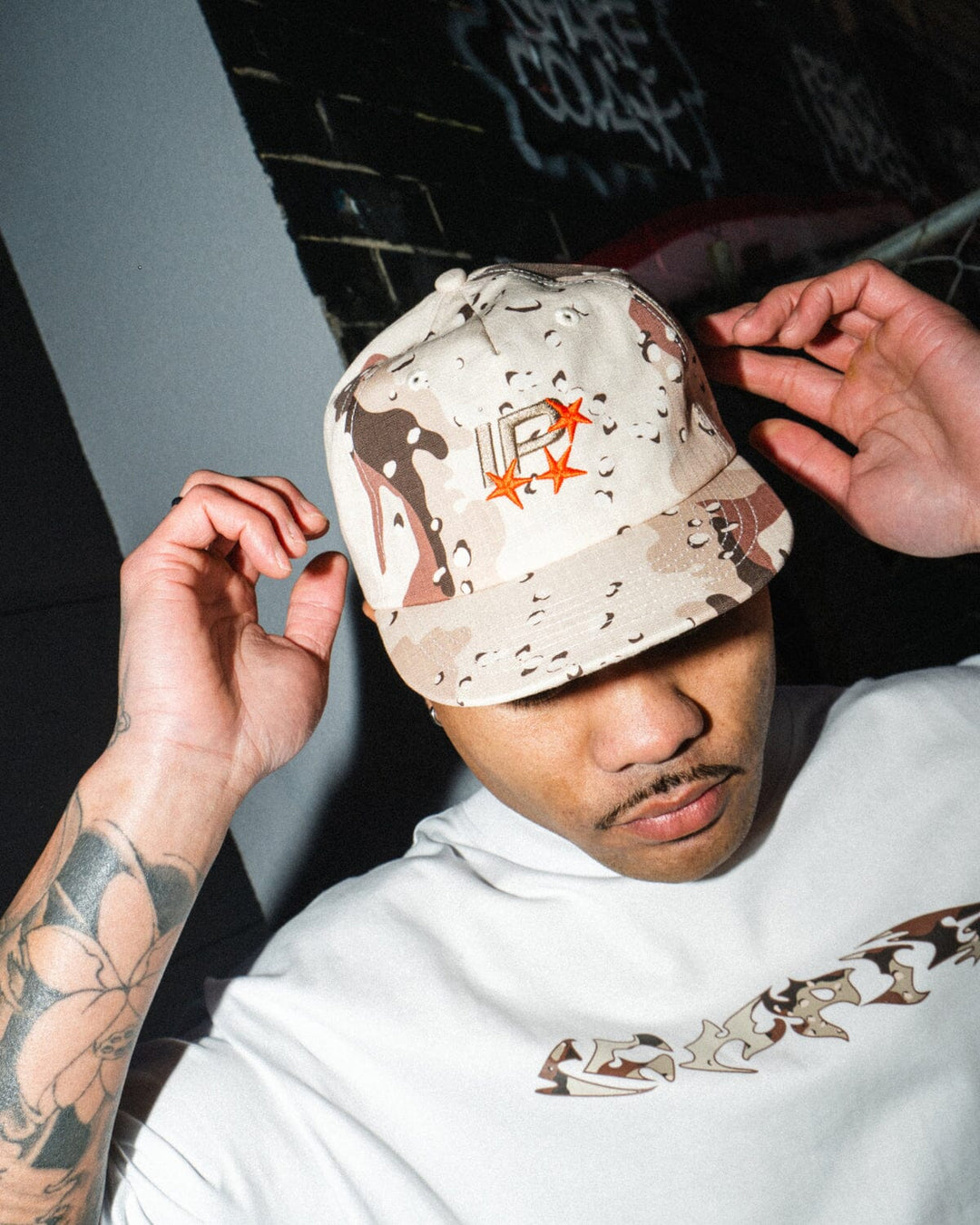 ICHPIG Capital Snapback Hat - Desert