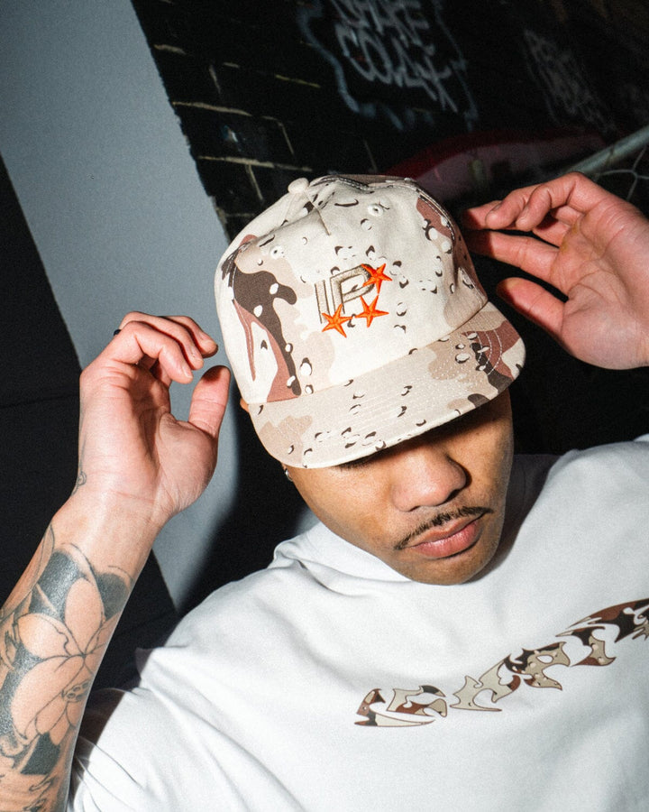 ICHPIG Capital Snapback Hat - Desert