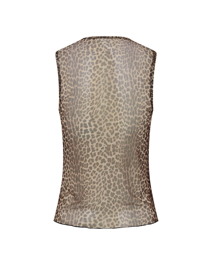 It's Now Cool The Mesh Tank Top - Wildcat