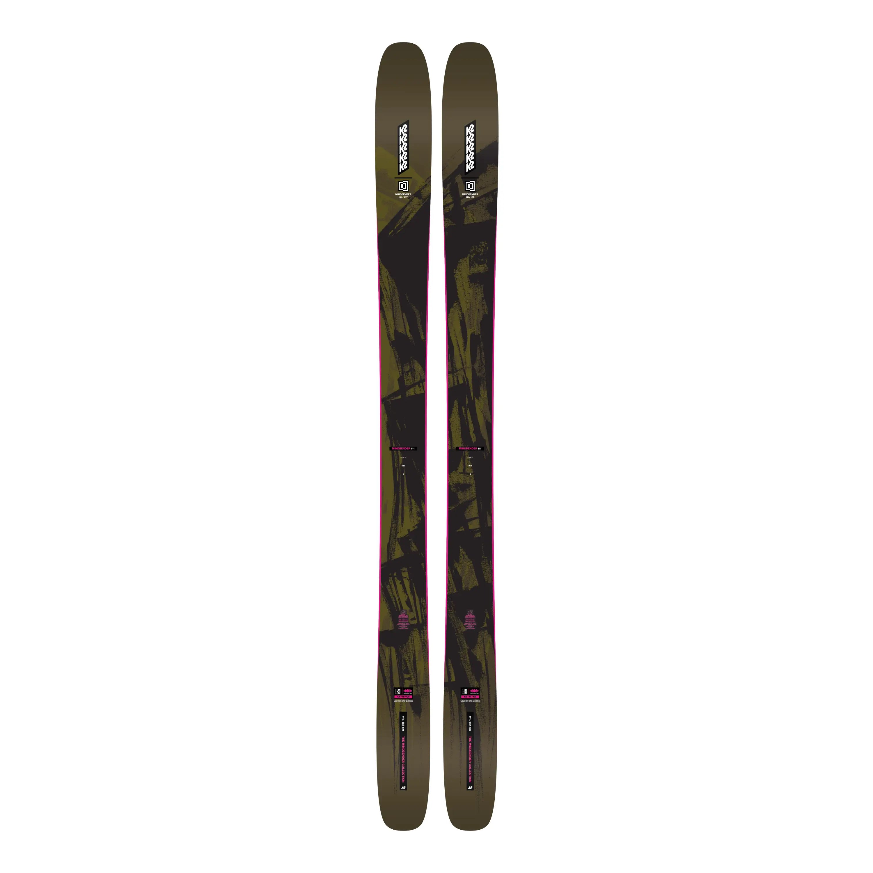 high-end k2 demo skis 175 cm 2027 K2 Mindbender 111 Skis – BaseNZ
