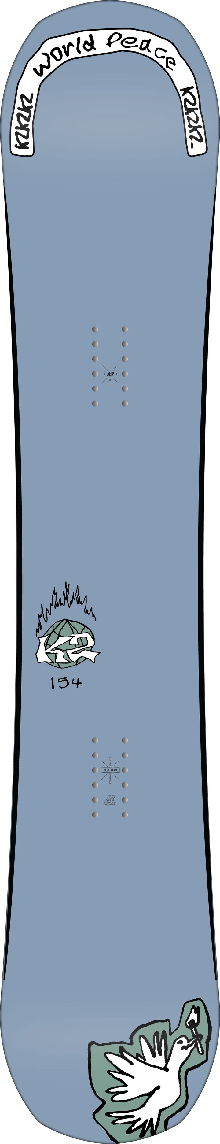 K2 World Peace Snowboard 2026