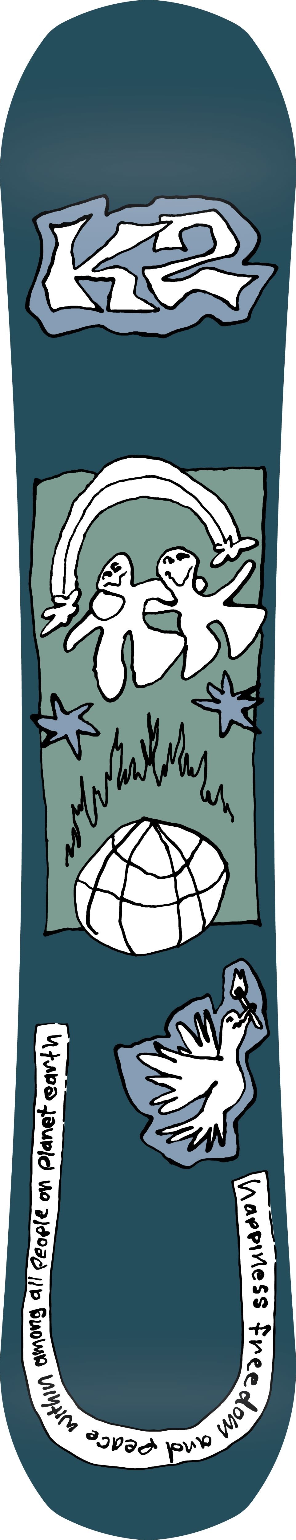 K2 World Peace Wide Snowboard 2026