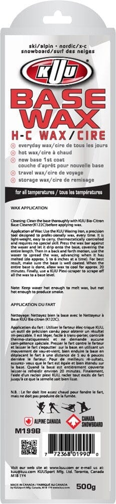 KUU Base Wax All Temp 500g