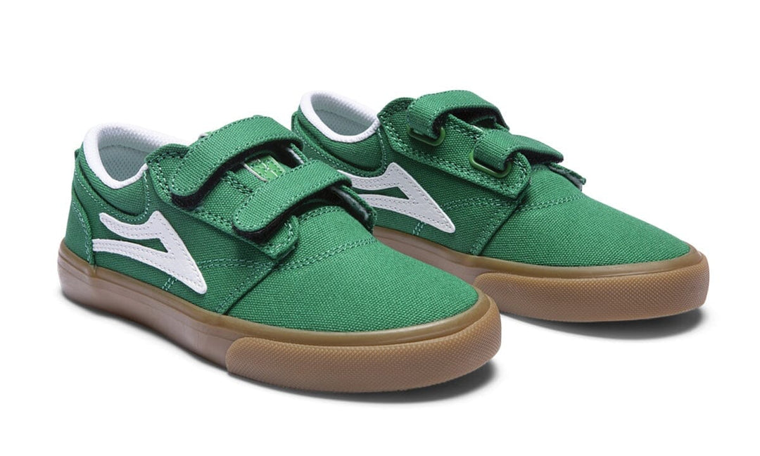 Lakai Griffin Youth Green / Gum Canvas