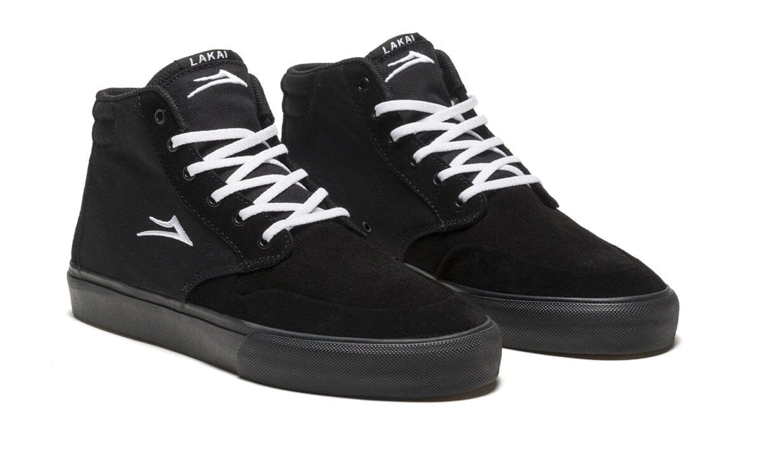 Lakai Riley 3 High - Black / Black Suede