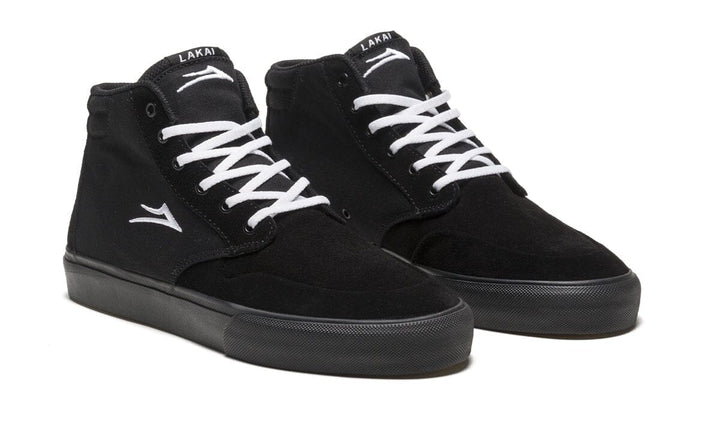 Lakai Riley 3 High - Black / Black Suede