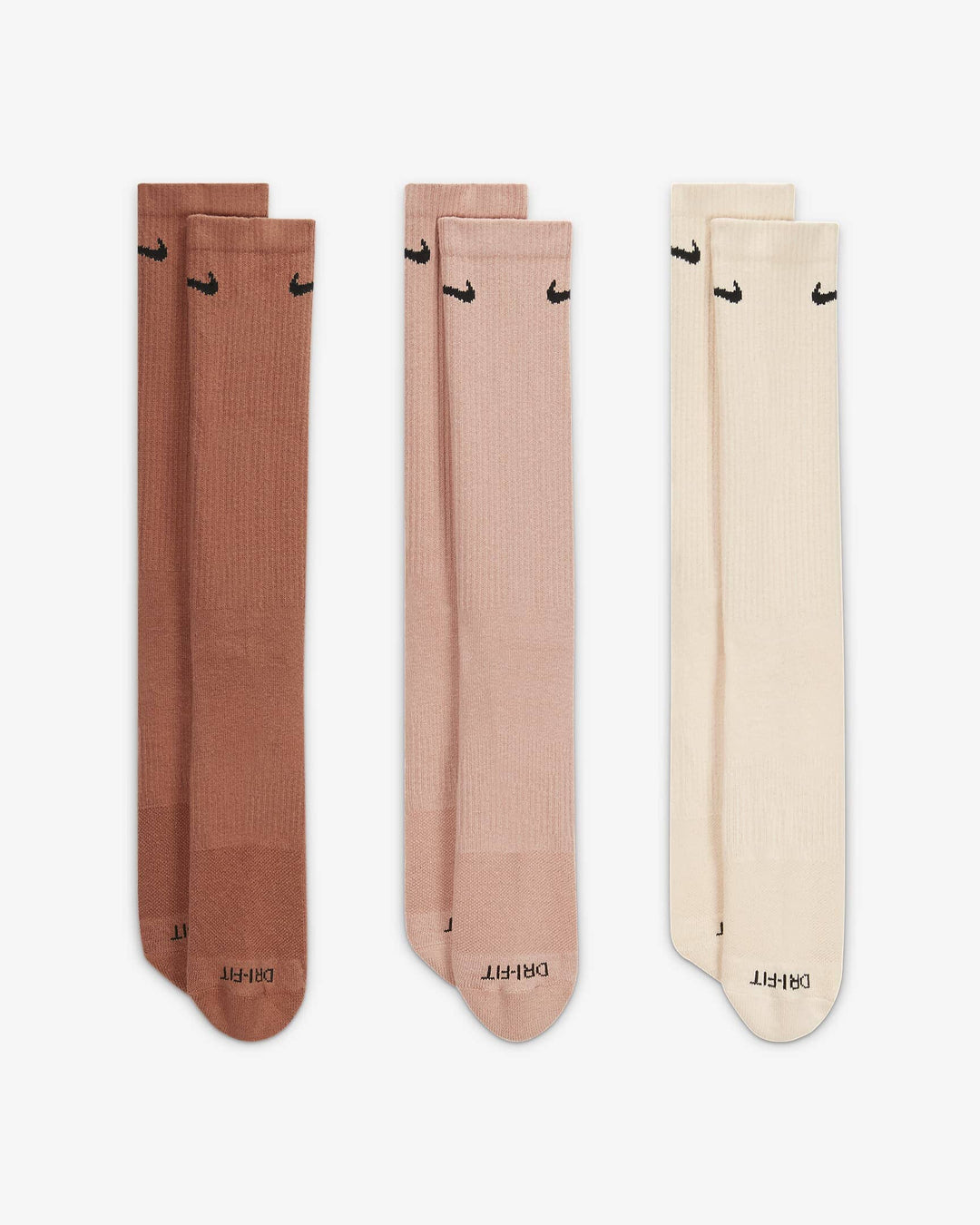 Nike Everyday Plus Cushioned 3 Pack Socks - Multi Colour