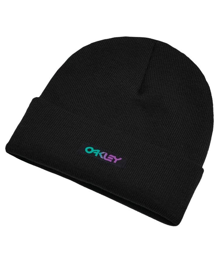 Oakley B1B Gradient Patch Beanie Blackout
