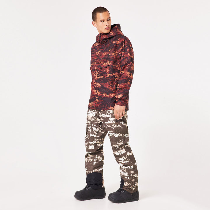 Oakley Divisional RC Shell Anorak Tiger Camo Red S