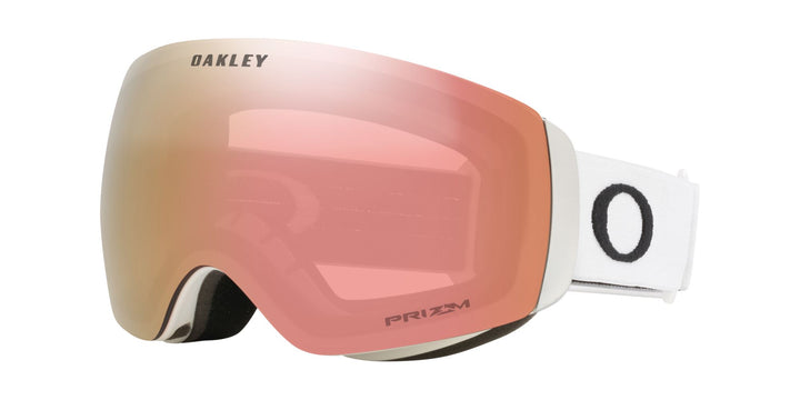 Oakley Flight Deck M Goggles 2024 Matte White / Prizm Rose Gold