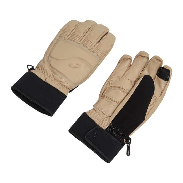 Oakley Peak Leather Gloves Humus S