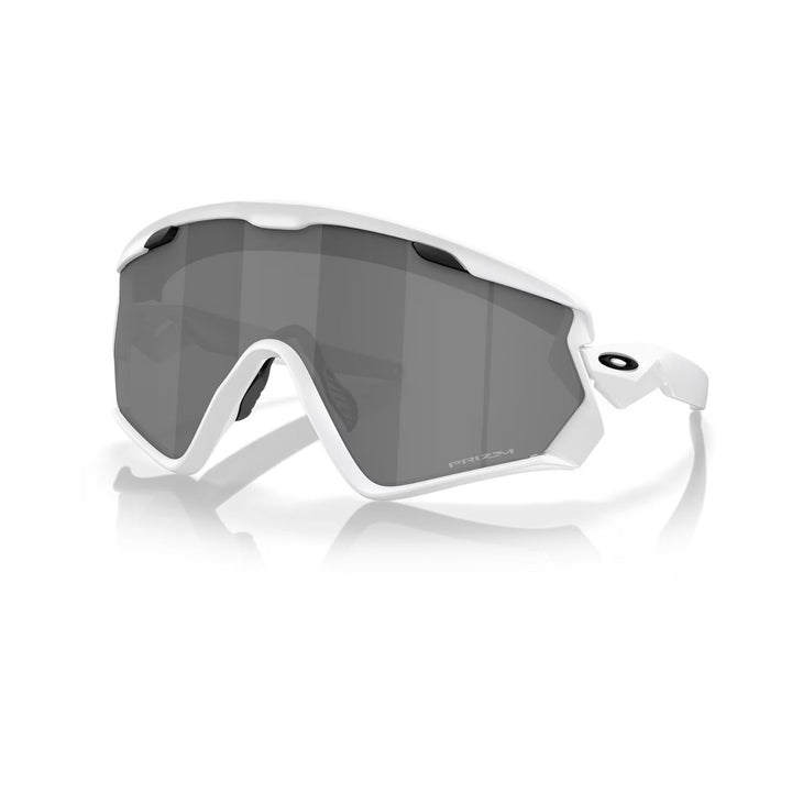 Oakley Wind Jacket 2.0 Sunglasses Matte White / Prizm Black
