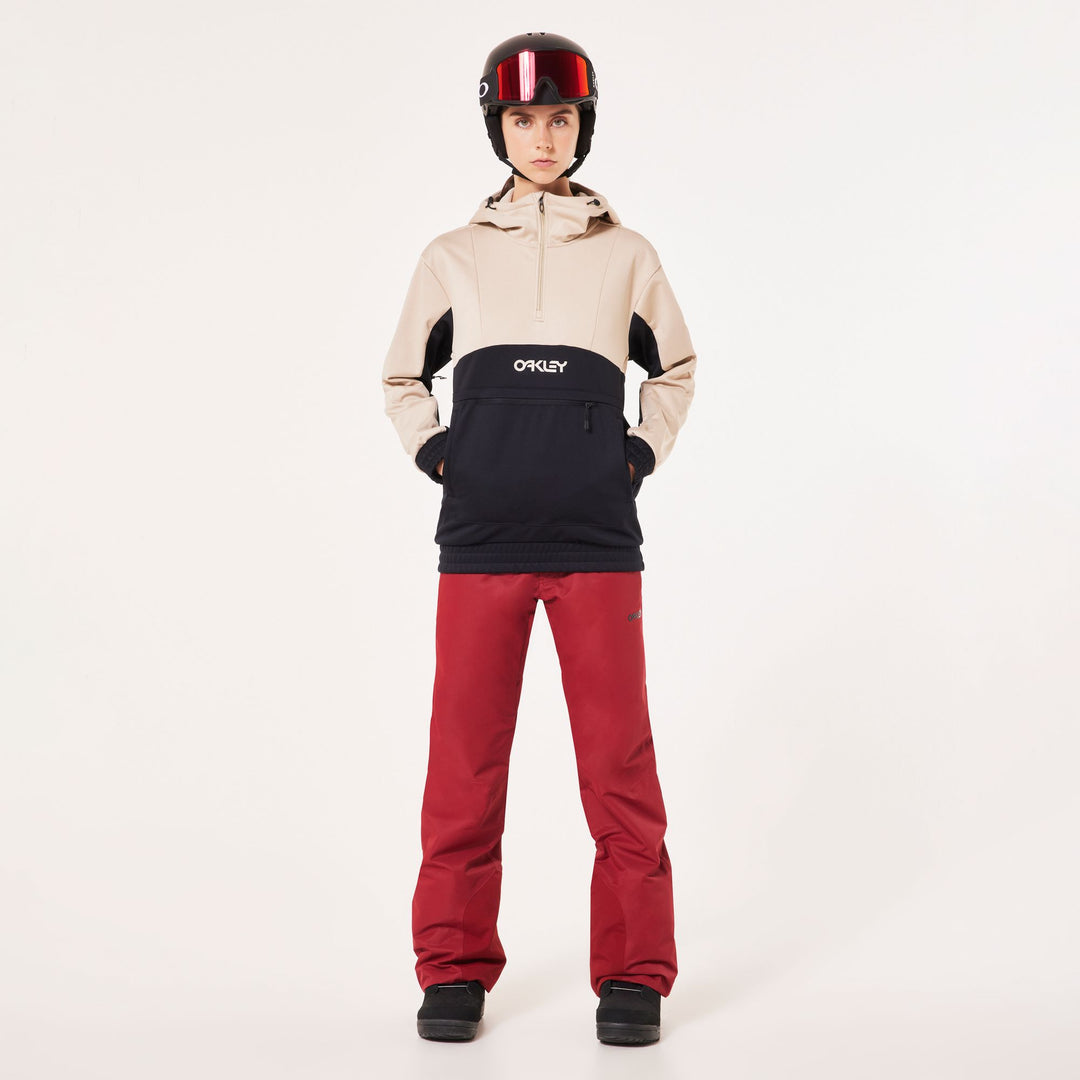 Oakley Womens TNP Nose Grab Softshell Hoodie 2025 Humus / Blackout S
