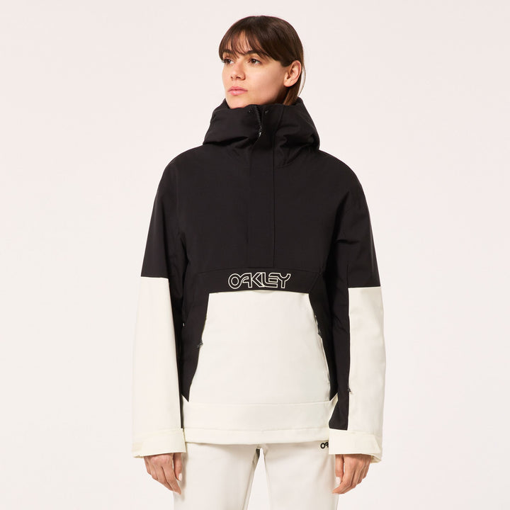Oakley Womens TNP TBT Insulated Anorak 2025 Arctic White / Blackout M