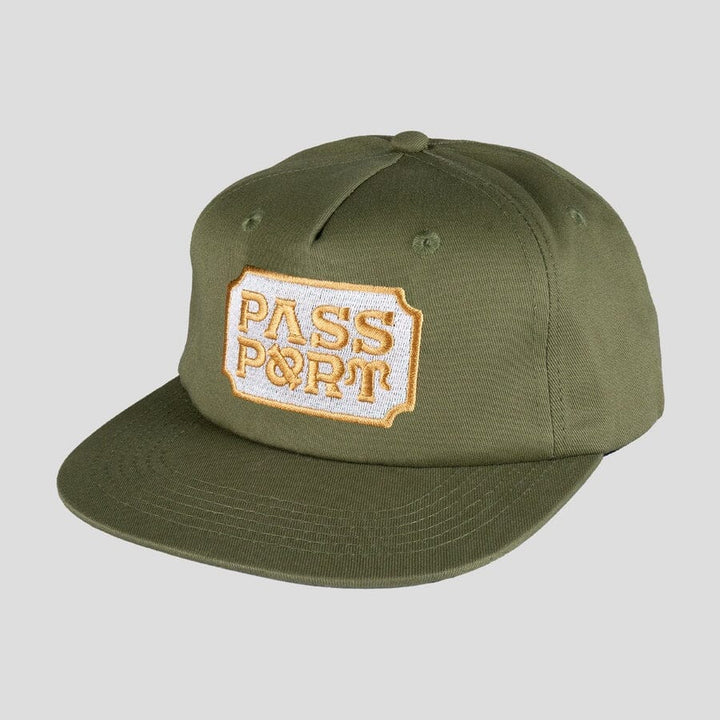 Passport Yearbook Logo Workers Cap Military