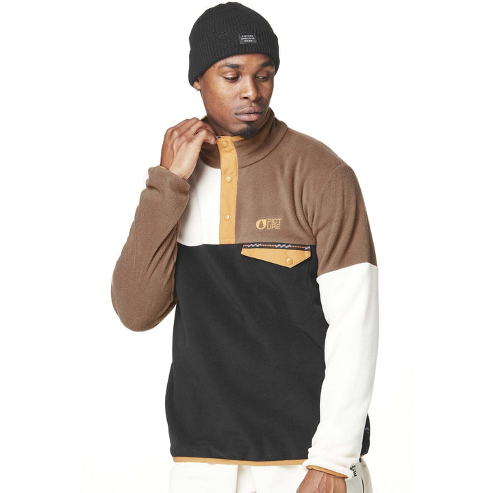 Picture Arcca 1/4 Fleece Black Vanilla Cocoa Brown S