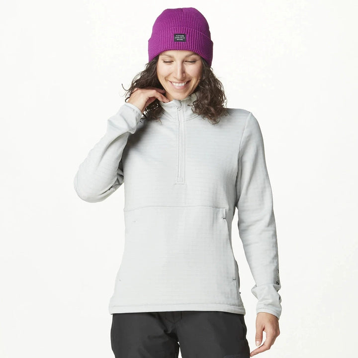 Picture Bake Womens 1/4 Grid Fleece