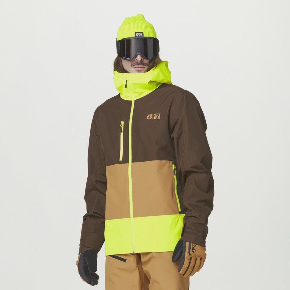 Picture Broader 3L Jacket Chicory Brown Acid S