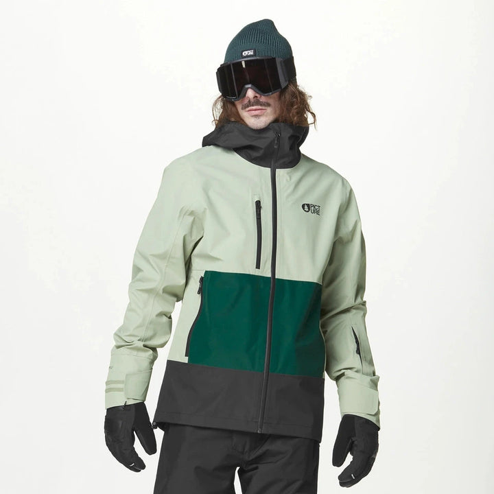 Picture Broader 3L Jacket Shadow Pdrsa Pine Black S