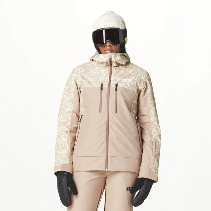Picture Exa Womens Jacket Textury Print Roebuck S