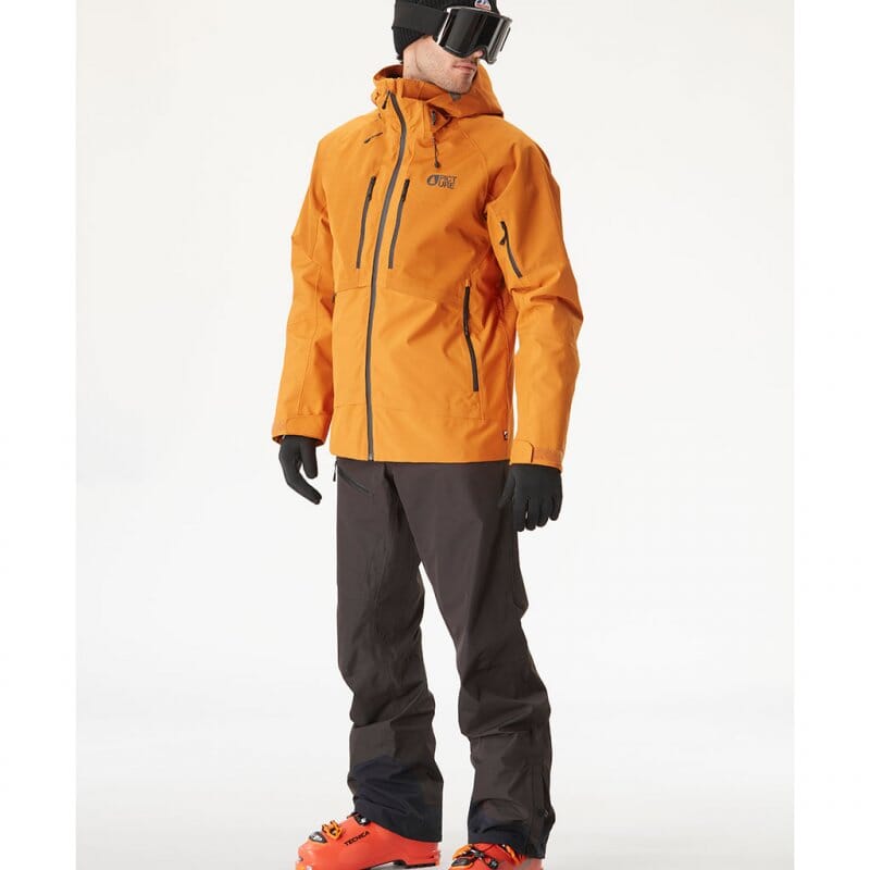 Picture Goods Jacket Camel L