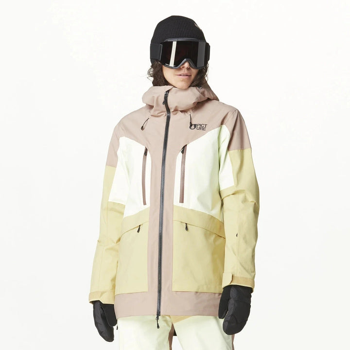 Picture Haakon Womens Jacket Roebuck Lime Cream Hemp S