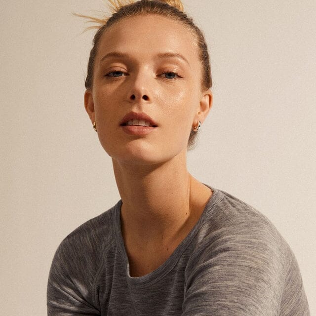 Pilgrim Aica Recycled Chunky Huggie Hoop Earrings