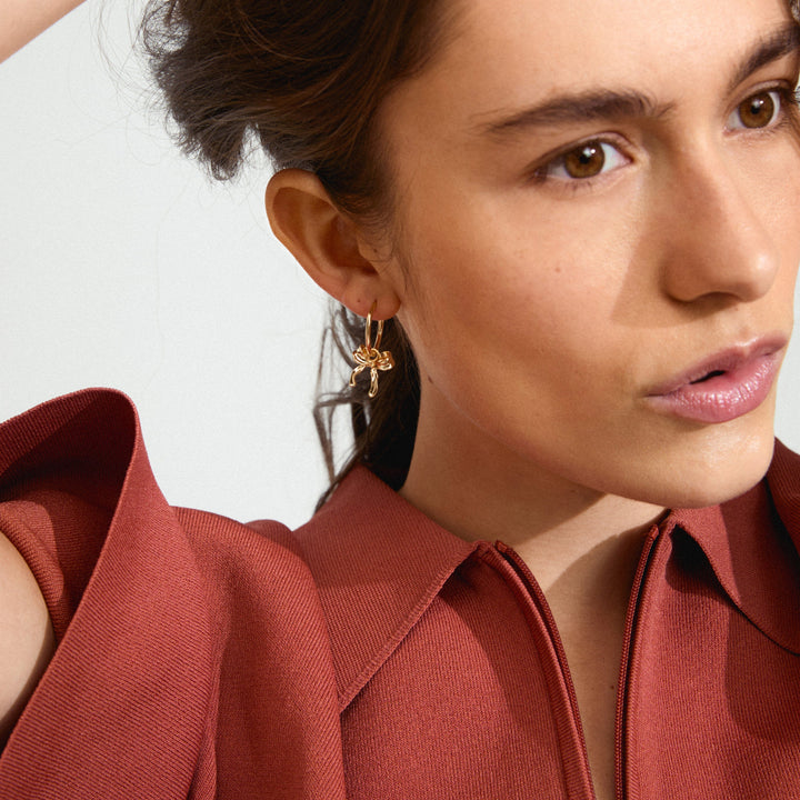 Pilgrim Cassian Recycled Hoop Earrings