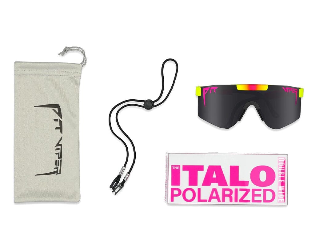 Pit Viper The Italo Original Wide Polarised Sunglasses