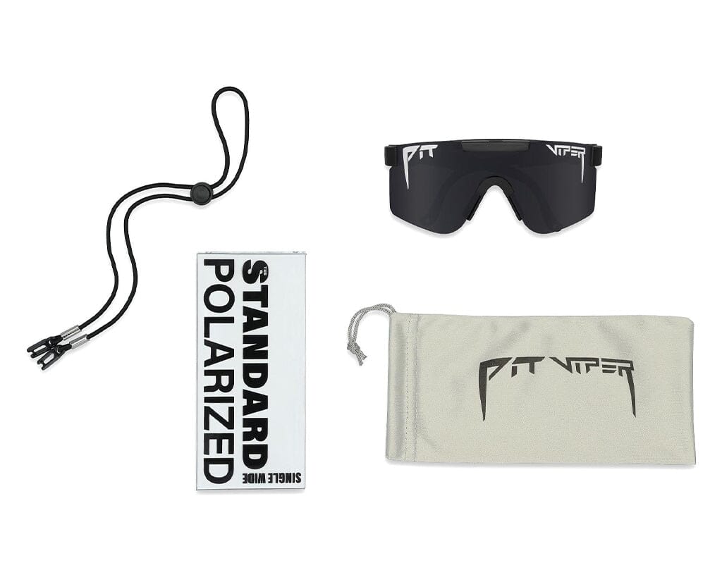 Pit Viper The Standard Exec Single Wide Polarised Sunglasses