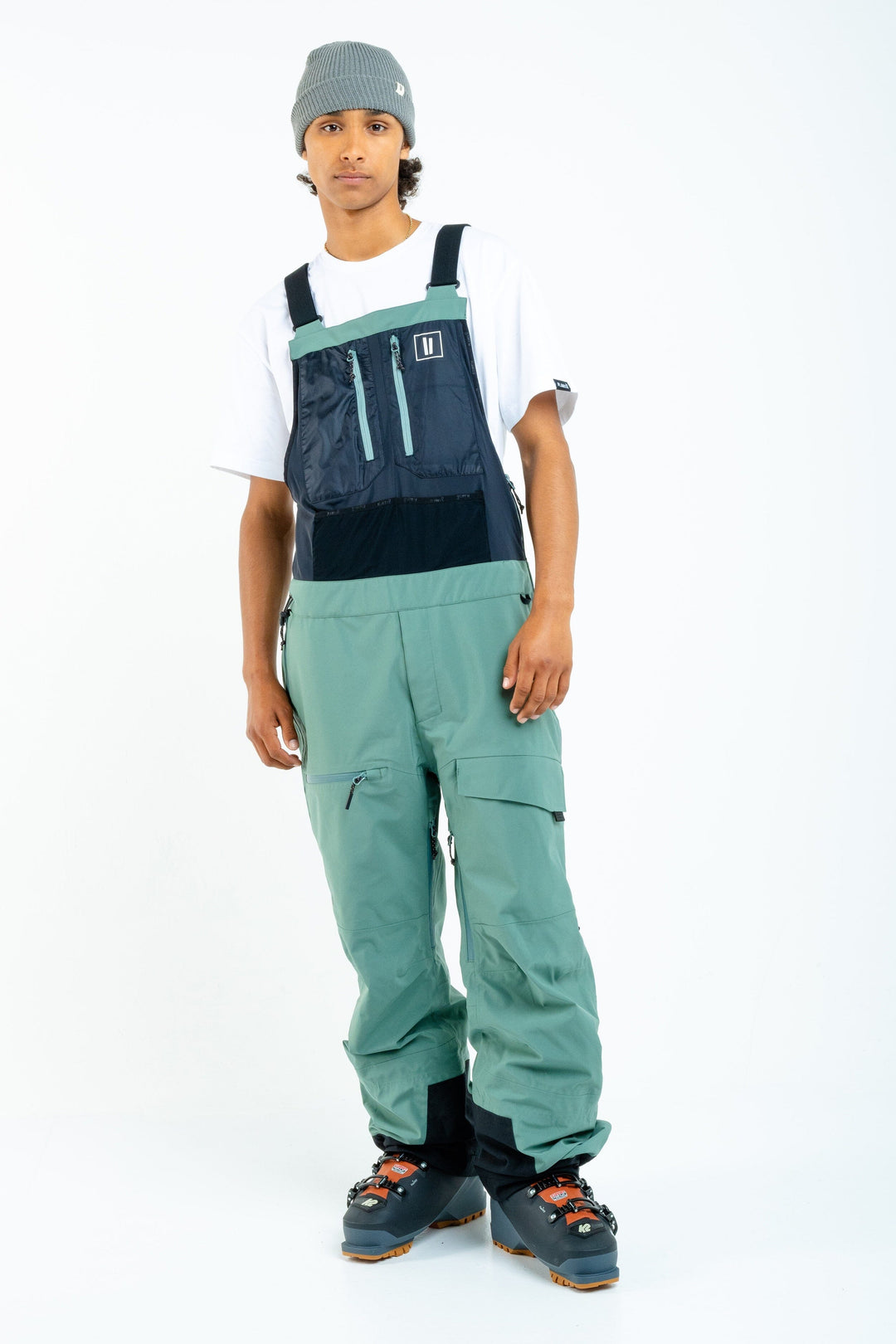 Planks Charger 3L Shell Bib Pant Sage Green S