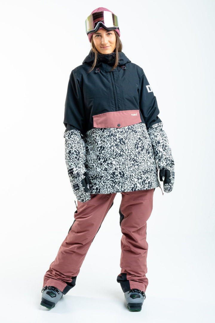 Planks Overstoke Womens Anorak Animal Bone S