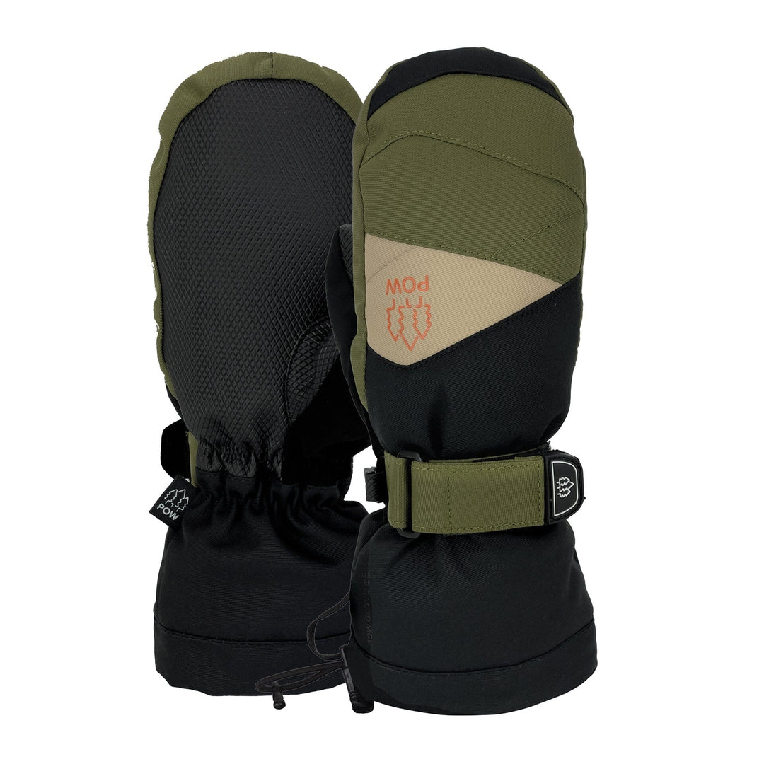 POW Ascend Kids Mitt Olive 4Y