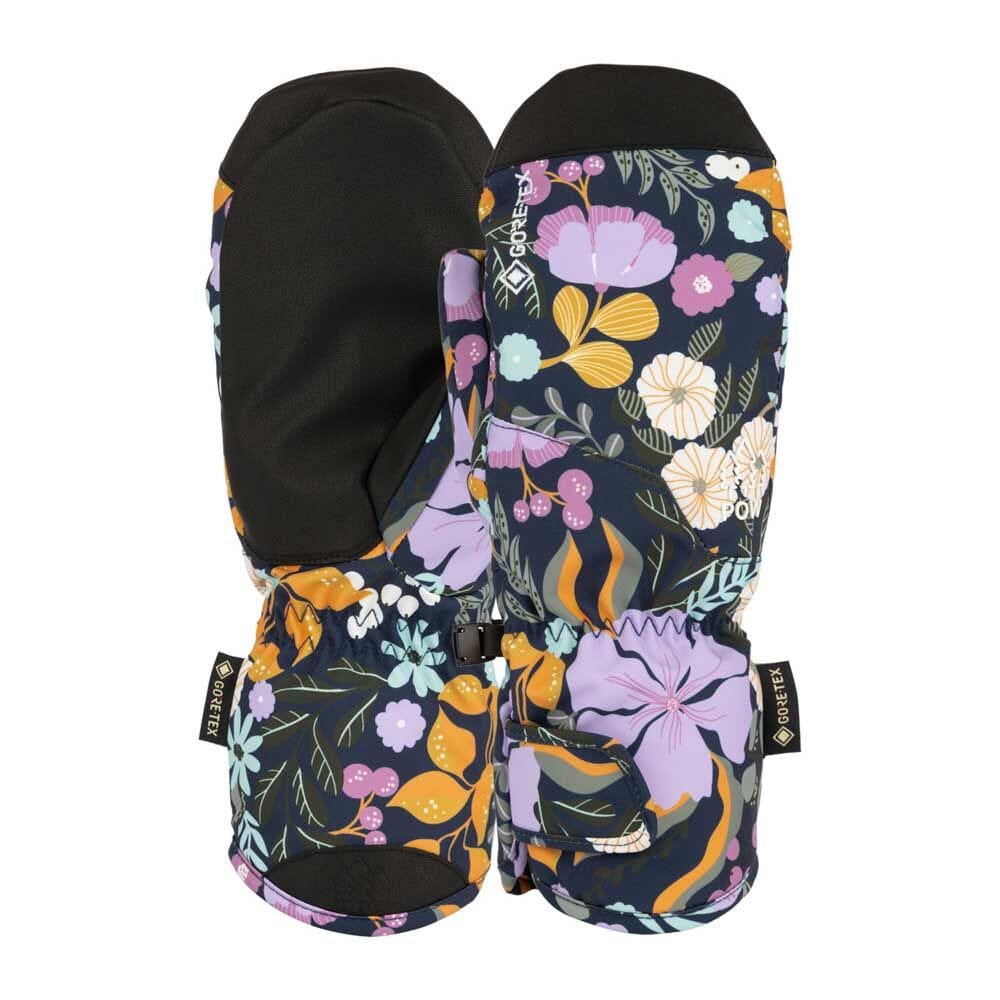 POW JR GTX Youth Mitts Floral 8Y