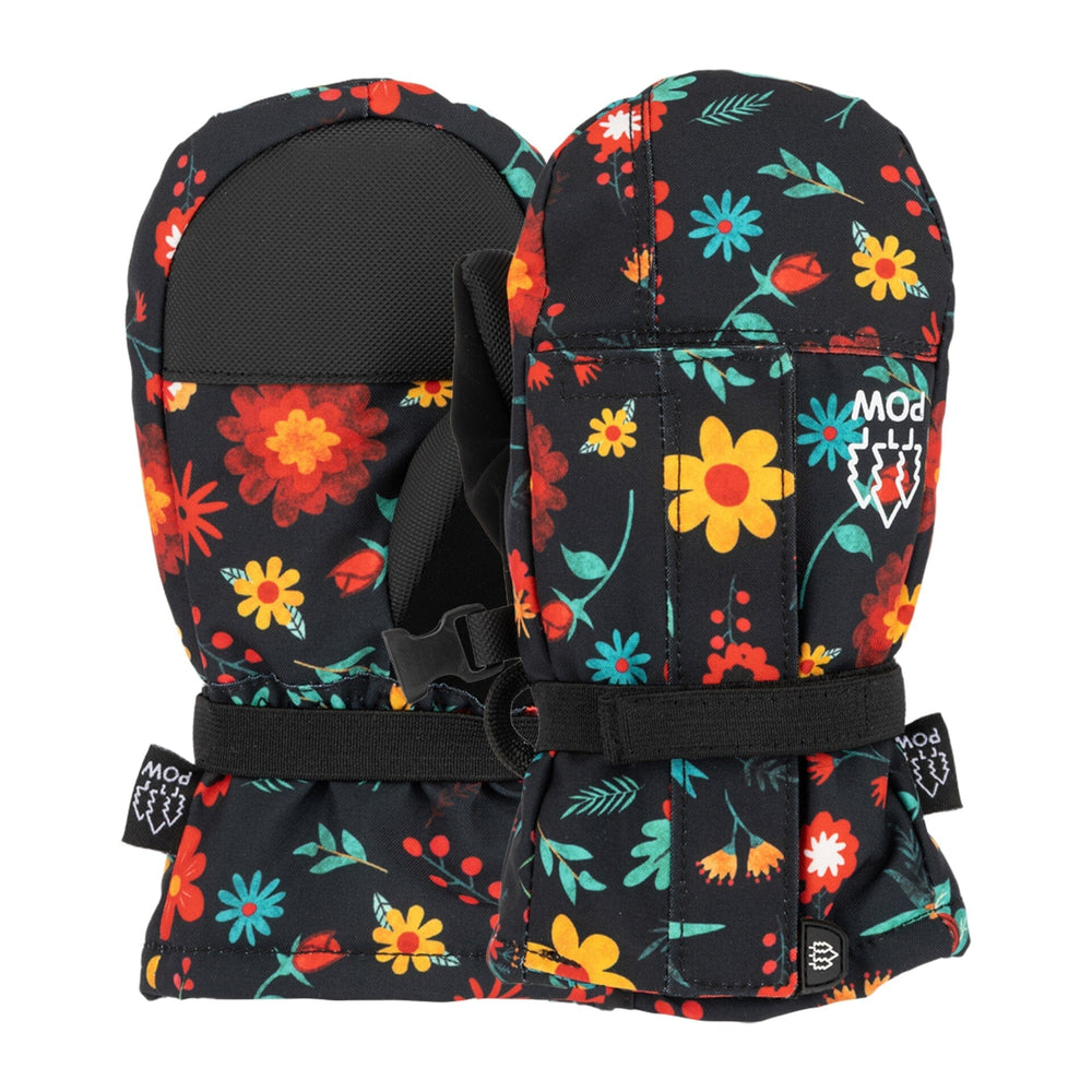 POW MC Kids Mitt Floral 2Y