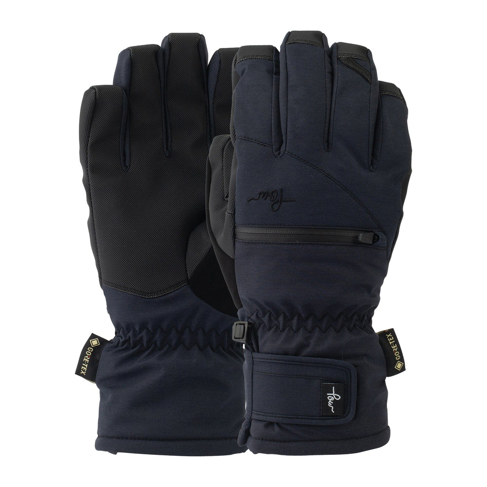 POW Womens Cascadia GTX Short Glove +WARM Black XS