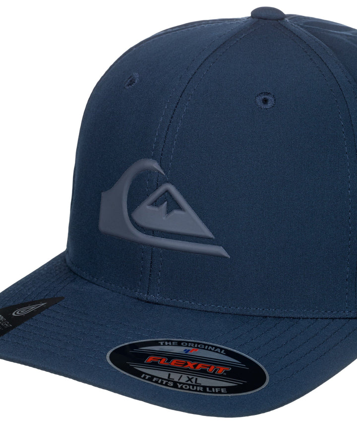 Quiksilver Amped Up Flexfit Hat Navy Blazer S / M