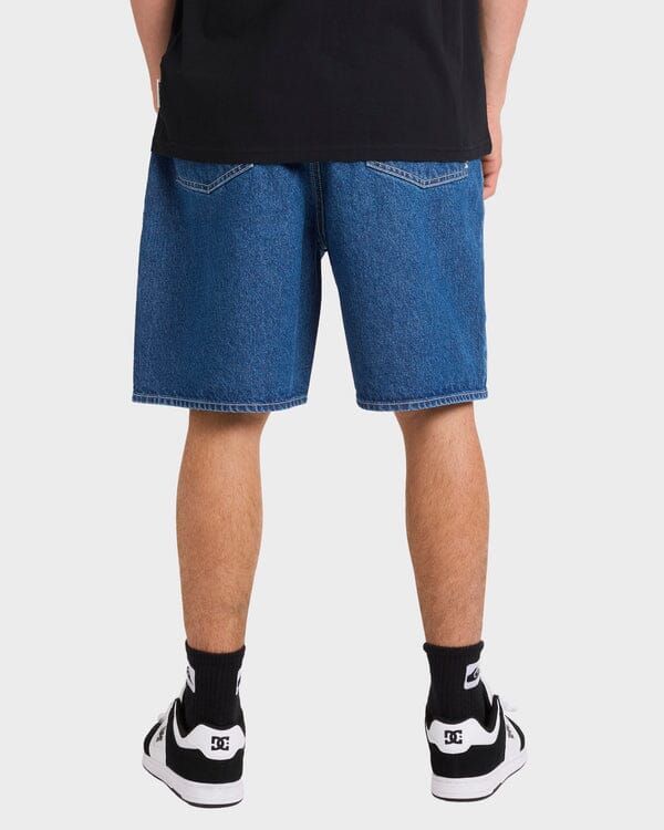 Quiksilver Impaired Baggy Denim Shorts