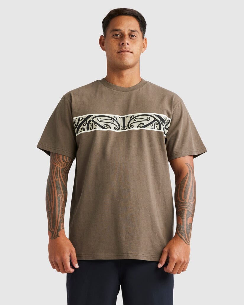 Quiksilver Kowhaiwhai Mangopare Panel T-Shirt