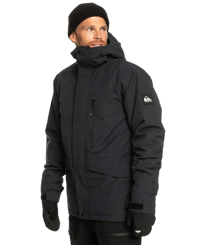 Quiksilver Mission Solid Jacket Ture Black S