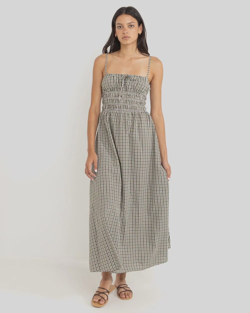 Rhythm Antibes Plaid Dress