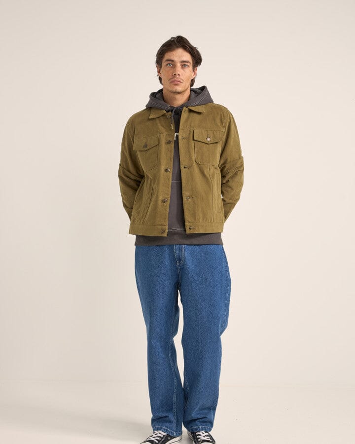 Rhythm Brushed Twill Trucker