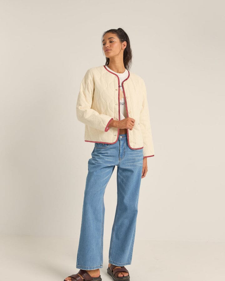 Rhythm Check Quilted Jacket