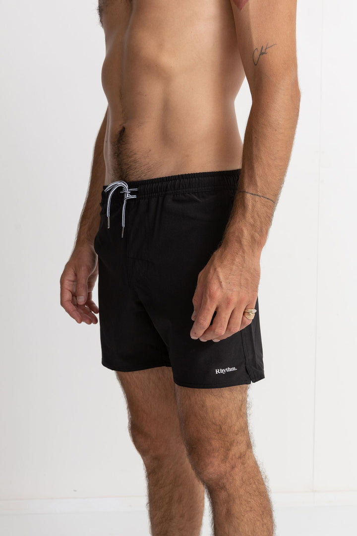 Rhythm Classic Beach Shorts Black 32