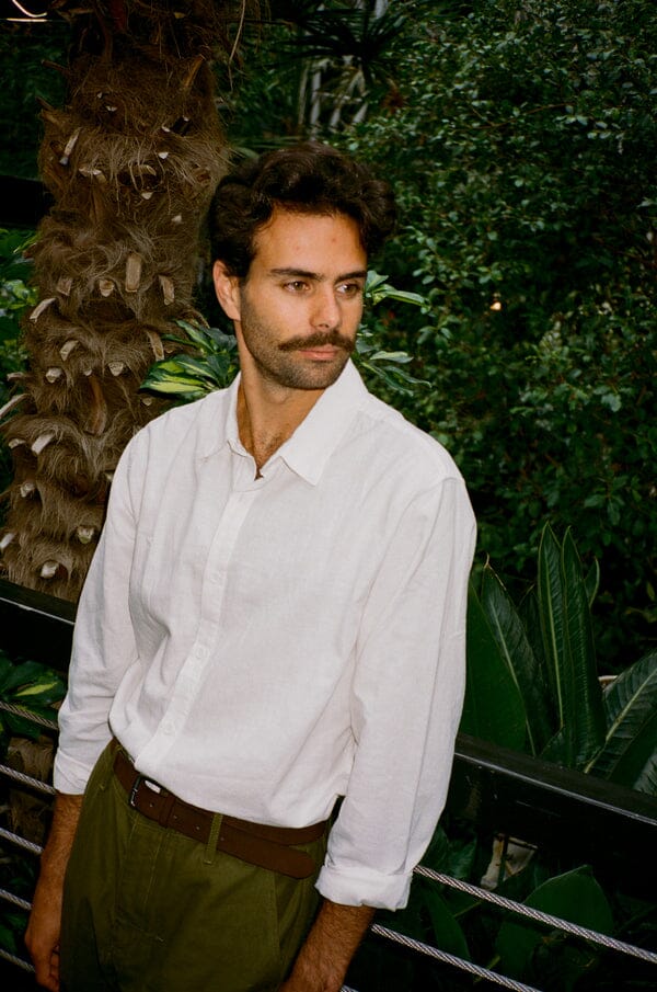 Rhythm Classic Linen Long Sleeve Shirt