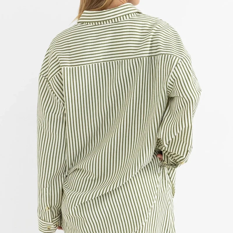 Rhythm Cove Stripe Long Sleeve T-Shirt
