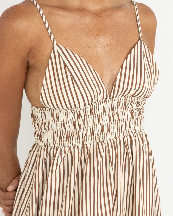 Rhythm Cove Stripe Mini Dress