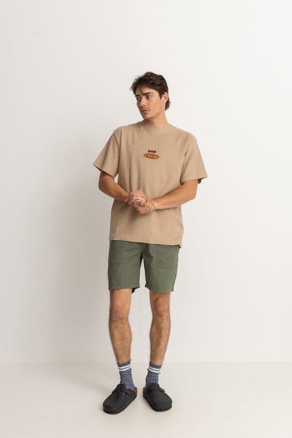 Rhythm Embroidered Vintage Terry T-Shirt