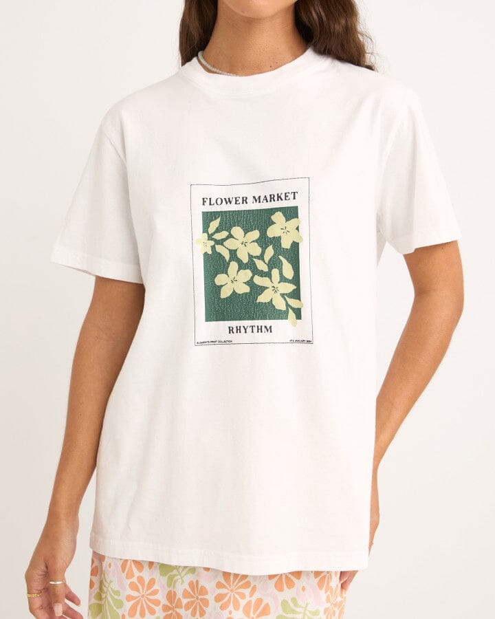 Rhythm Flower Market Boyfriend T-Shirt