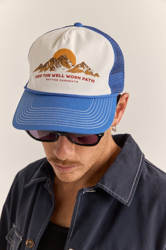 Rhythm Hills Trucker Cap Vintage Blue